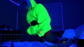 Neon Shygal Femboy, Struggles To Impress King Koopah!!