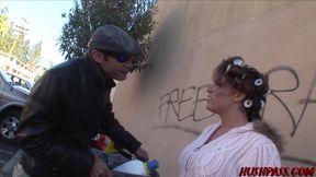 Wife Jordan goes from dirty laundry to dirty sex