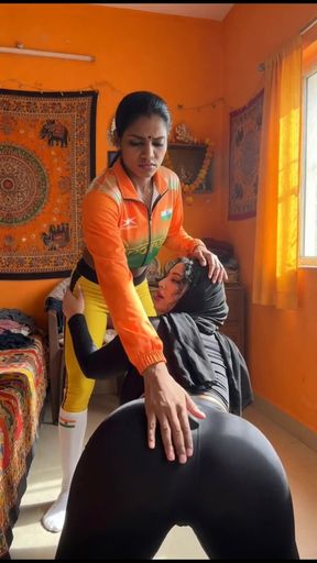 Lesbian Indian girls explore their desires