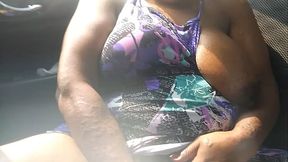 Almost got caught playing with my Pussy in BJ'_s Parking lot