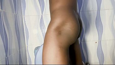 monster BBC early morning stretching and swinging morning piss golden shower