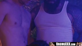 RagingXXX.com - Markus Kage and Gabriel Clark's threesome with a shared tight hole