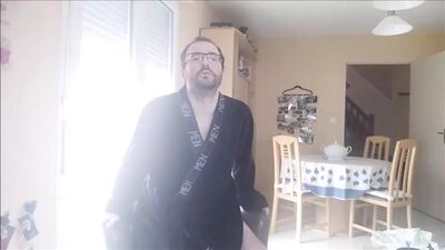 Sylvanus is in heat, but he couldn't find any men available to take care of his ass right away