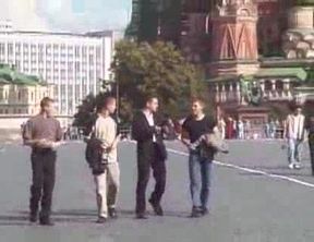 Russian teenagers In Moscow