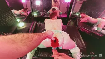 Axel Abysse Fists and Barebacks Sissy Twink in Toilet Kink