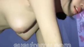 Teen Chella Dini rides dick in bed