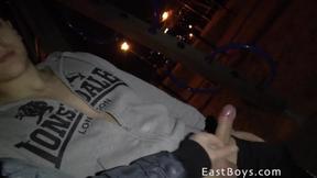 ”Public Handjob in Prague”