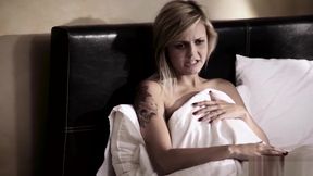 Homeles blonde teen 18+ banged by a perverted guys big cock