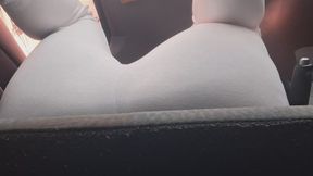 Farts with White Jeans - Disgusting and Wet Car