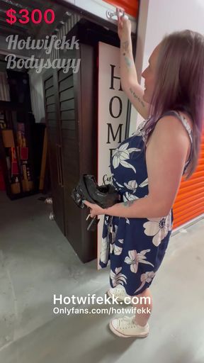 Storage auction video turns into naked twister and anal sex!