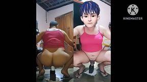 Levando tudo no cuzinho