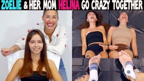 ZOELIE & HER MOM HELINA GO CRAZY TOGETHER - HD WMV