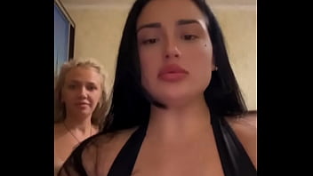 Olesia bitch &amp_ her chubby friend was huge Boobs