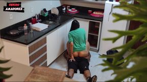 Quick Fuck on the Kitchen