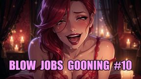 Blow Jobs Gooning #10: Endless Throat Training Goon Loop