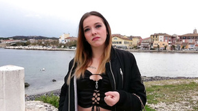 Teen Skyla be ravaged after work