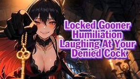 Locked Gooner Humiliation – Laughing At Your Denied Cock | Goddess Hiyori