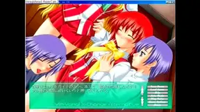 Horny Eroge Couple Engages in Steamy Hentai Sex Session
