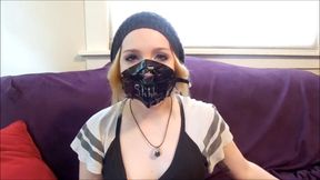 The gagged secret teller!