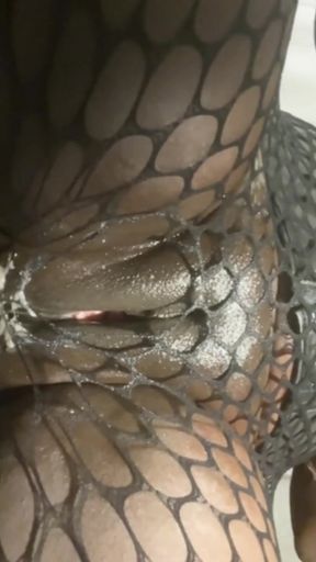 Pounding My Wet Creaming Bih Pussy with Monster Dildo