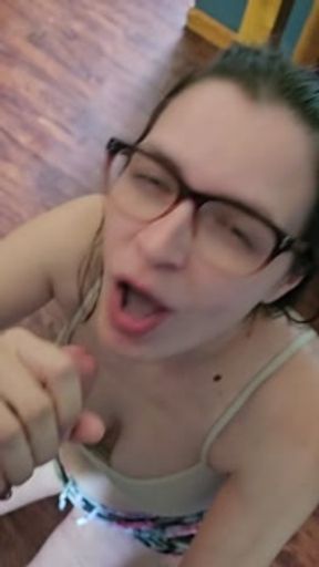 Face fucking the sitter