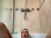 Swimmer Boy Wanks In Slime Bath