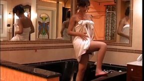 Hot tranny gives a war a blowy and then take it from the back