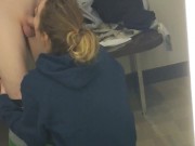 Milking a Stranger in Public Changing Room for $5