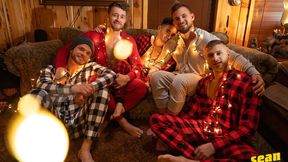 Wild Gay Orgy - Cabin Adventures with Sean Cody