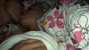 Beautiful Blonde, Shaved Pussy, Fucked In The Dark, Dirty Creampie Finish