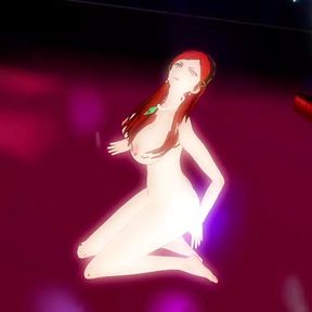 Mushoku Tensei Hilda Boreas Sexy Striptease Dance