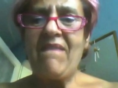 Sexy Senior's Webcam Show Amateur Granny's Exhibition!