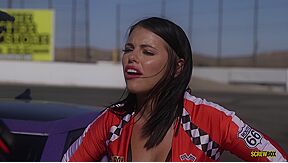 Hot Racer Gets Fucked Hard In All Holes