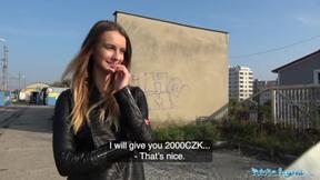 ”Pantyless Public Agent Pounded Hard”