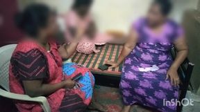 Three Aunty Hot Discussion