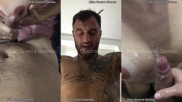 Foco no ator Veja como é o olhar de quem faz sexo com O Lutador de MMA Allan Guerra Gomes