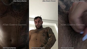 Foco no ator Veja como é o olhar de quem faz sexo com O Lutador de MMA Allan Guerra Gomes
