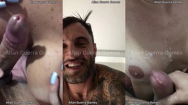 Foco no ator Veja como é o olhar de quem faz sexo com O Lutador de MMA Allan Guerra Gomes