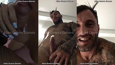 Foco no ator Veja como é o olhar de quem faz sexo com O Lutador de MMA Allan Guerra Gomes