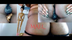 Shrunk Girlfriend Squashed To Pieces - Unaware Giantess Ebony Ass Smothering