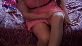 Play with tools and panties