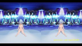 VR180 mmd Suisei nude Dance 3d hololive Hentai