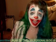 camgirl joker impression camshow myfreecams peartv