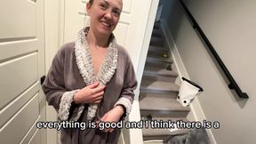 Plumber Handyman Get Rewarded by Deep Throat Cumshot