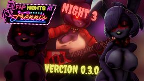 Fap Nights at Frenni's night 3, All the scenes from night 3, protecting us from a super horny Bonfie.