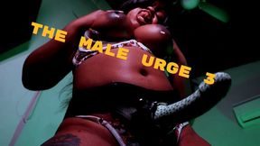 Ebony Femdom Goddess Aspen Aires: The Male Urge (Make Me Bi-Ebony Female Domination)