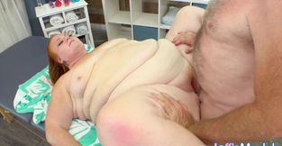 Fat Redhead Julie Ginger Takes Dick