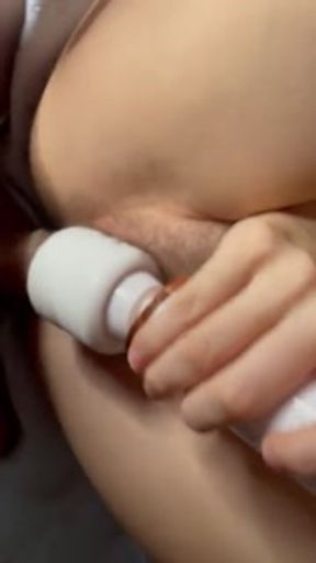 College teen gets pussy fucked hard and squirts