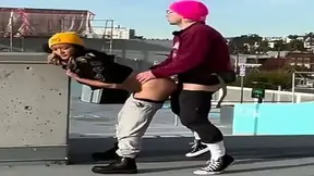 Wasian Couple All Over The City - Channy Crossfire