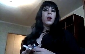 Beauty kristi smoking